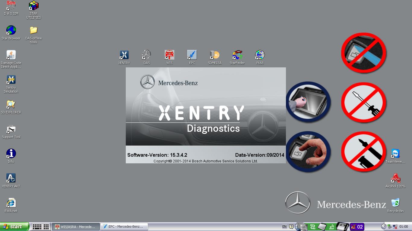 Mercedes DAS, DAS Xentry, Mercedes DAS Xentry